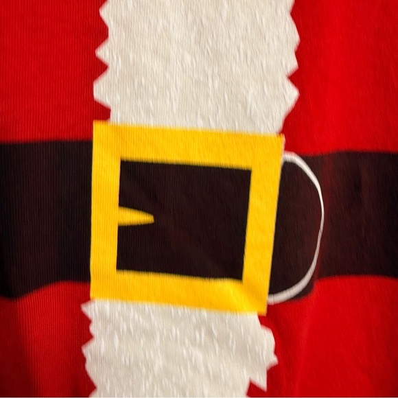 Vintage Santa Claus Christmas Holiday T-shirt Men’s Size Large Red Retro Novelty - Picture 3 of 10